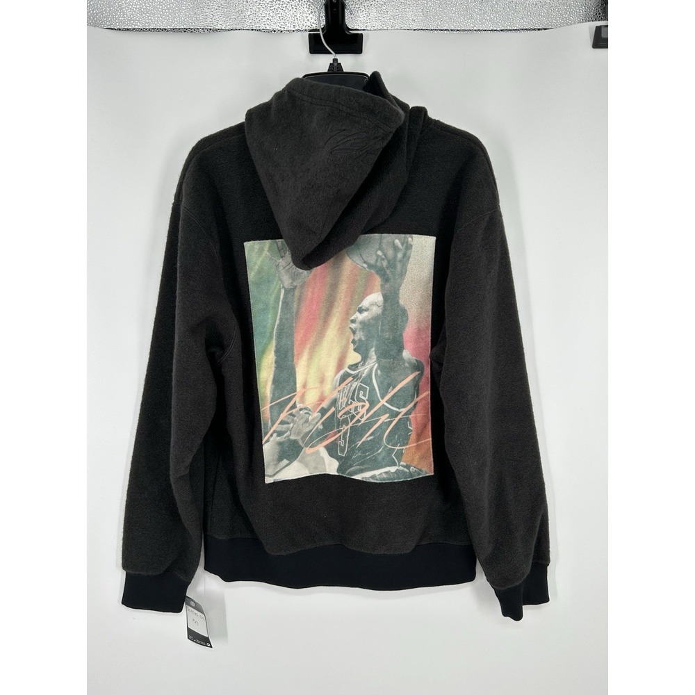 Nike Air Jordan Casual Printing Sports Plush Hoodie Sweatshirt DC9585-010 Medium